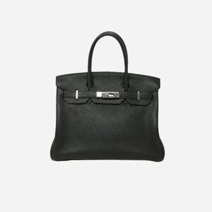 Hermes 2003 Birkin 30 Black PHW Togo